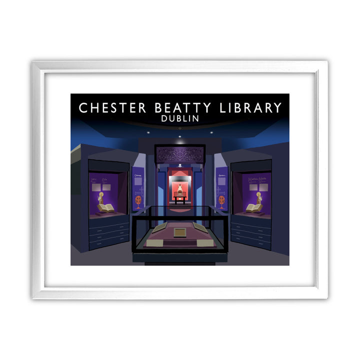 Chester Beatty Library, Dublin, Ireland 11x14 Framed Print (White)