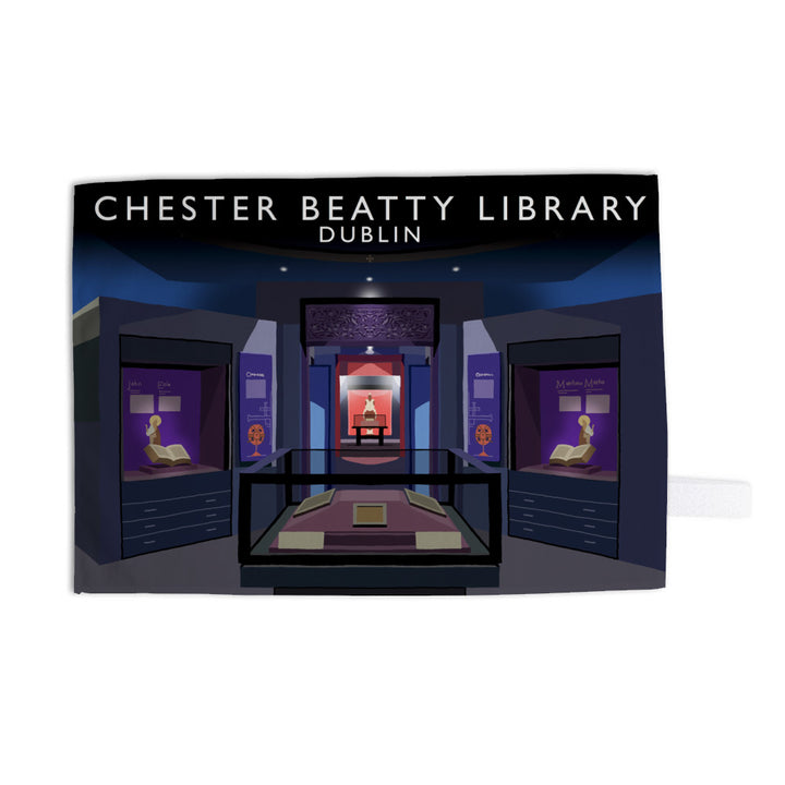 Chester Beatty Library, Dublin, Ireland Tea Towel