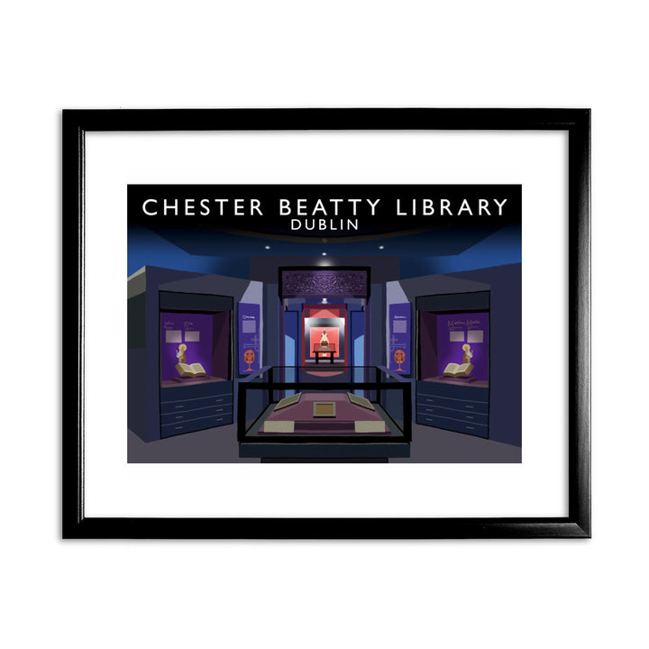 Chester Beatty Library, Dublin, Ireland 11x14 Framed Print (Black)