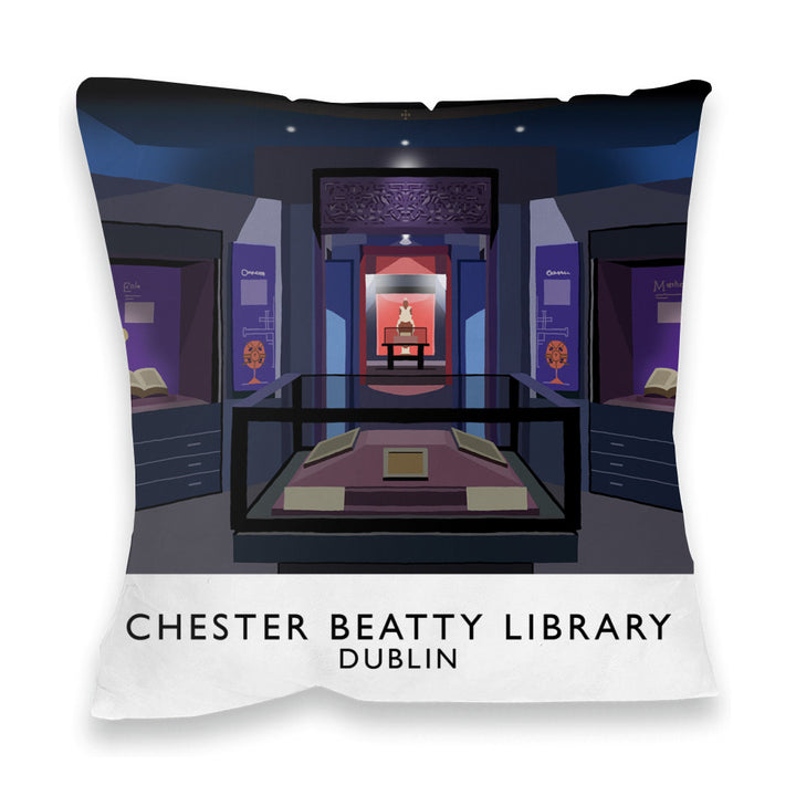 Chester Beatty Library, Dublin, Ireland Fibre Filled Cushion