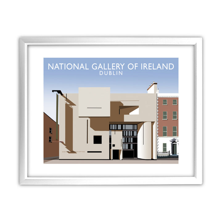 National Gallery of Ireland, Dublin, Ireland 11x14 Framed Print (White)