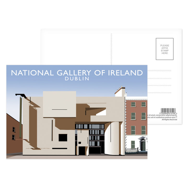 National Gallery of Ireland, Dublin, Ireland Postcard Pack
