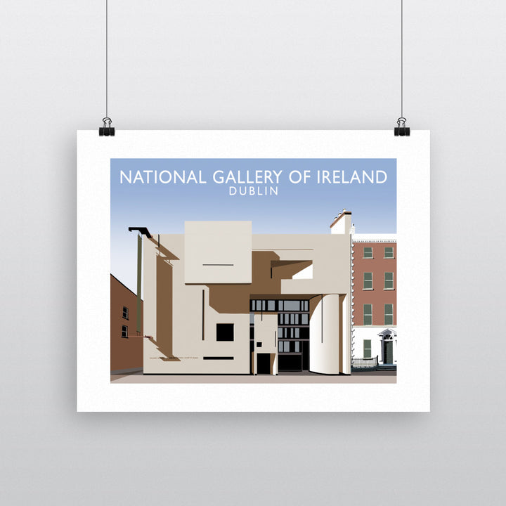 National Gallery of Ireland, Dublin, Ireland 90x120cm Fine Art Print