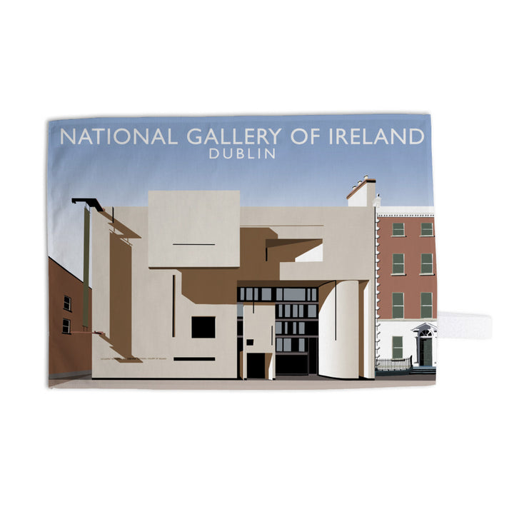 National Gallery of Ireland, Dublin, Ireland Tea Towel
