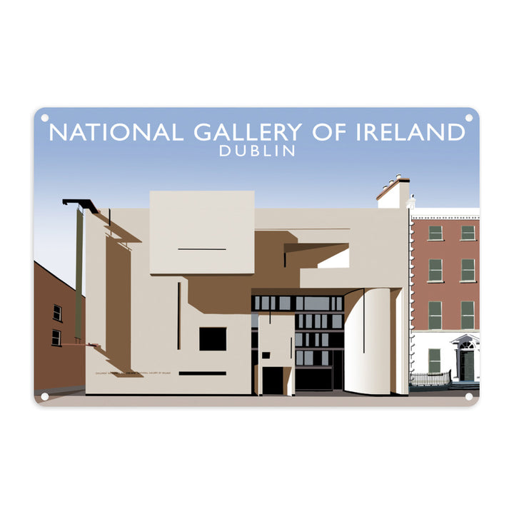 National Gallery of Ireland, Dublin, Ireland Metal Sign