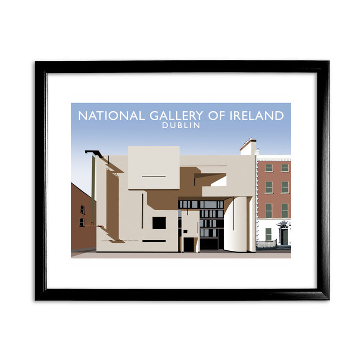 National Gallery of Ireland, Dublin, Ireland 11x14 Framed Print (Black)
