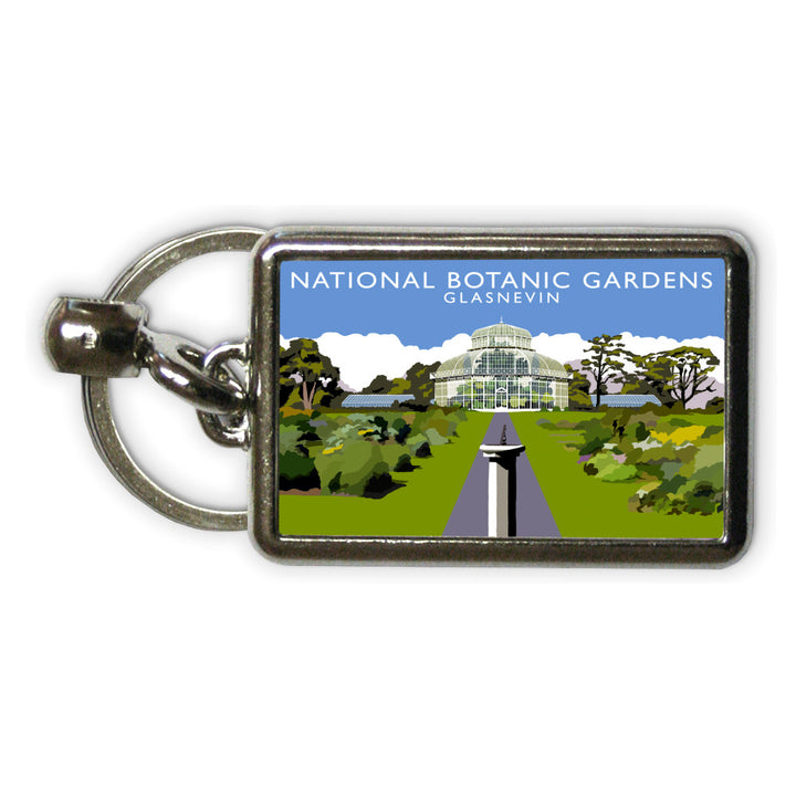 National Botanic Gardens, Glasnevin, Ireland Metal Keyring