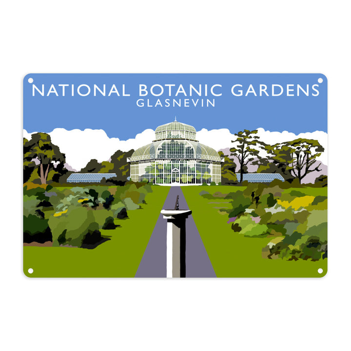 National Botanic Gardens, Glasnevin, Ireland Metal Sign