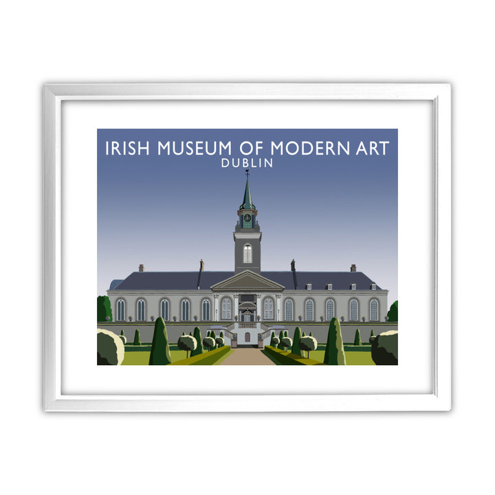 Irish Museum of Mordern Art, Dublin, Ireland 11x14 Framed Print (White)