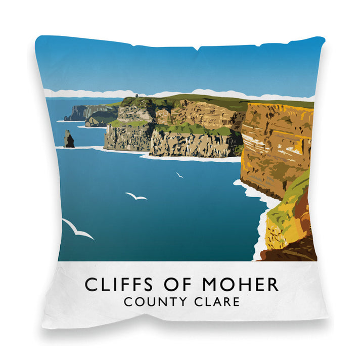 Cliffs Of Moher, County Clare, Ireland Fibre Filled Cushion