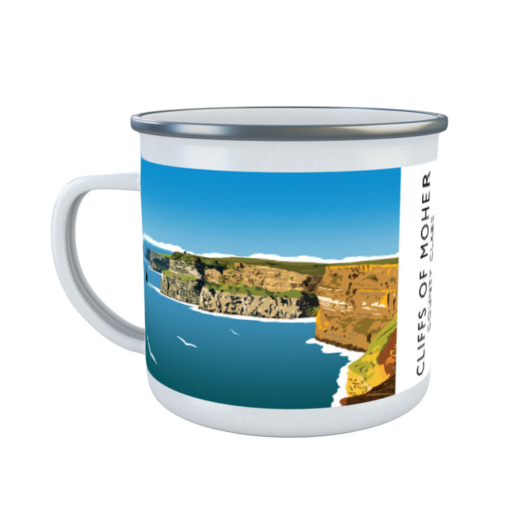 Cliffs Of Moher, County Clare, Ireland Enamel Mug