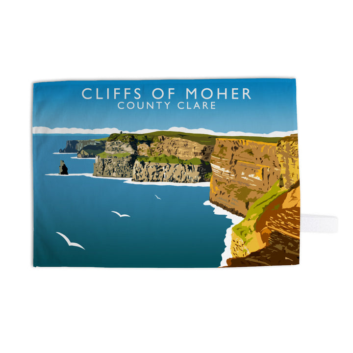 Cliffs Of Moher, County Clare, Ireland Tea Towel
