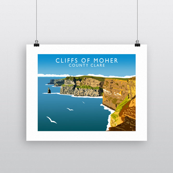 Cliffs Of Moher, County Clare, Ireland 90x120cm Fine Art Print