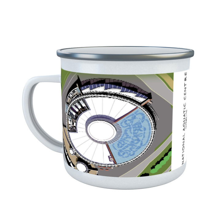 National Aquatic Centre, Dublin, Ireland Enamel Mug