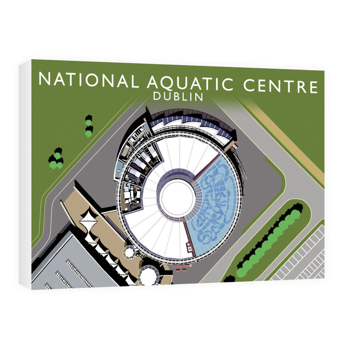 National Aquatic Centre, Dublin, Ireland 60cm x 80cm Canvas