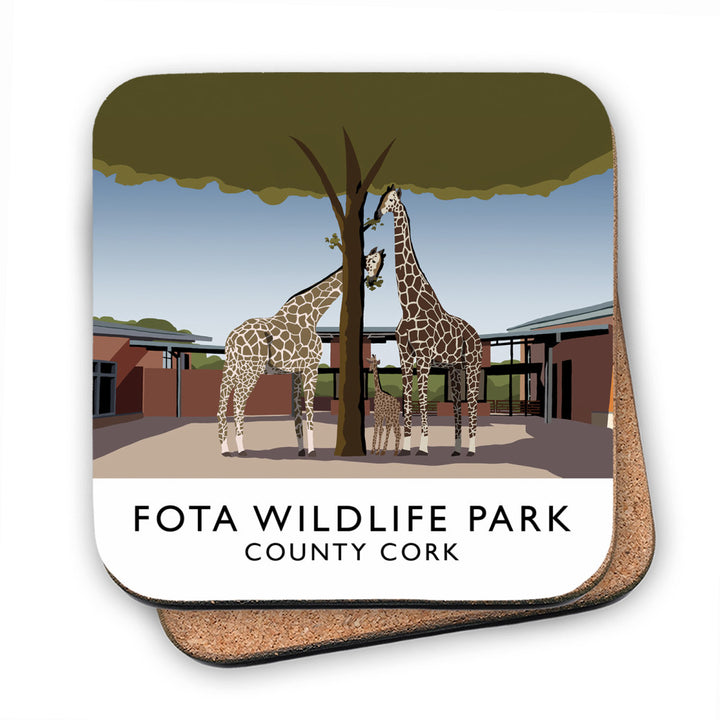 Fota Wildlife Park, County Cork, Ireland MDF Coaster