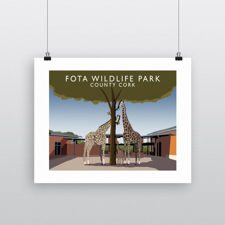 Fota Wildlife Park, County Cork, Ireland 90x120cm Fine Art Print