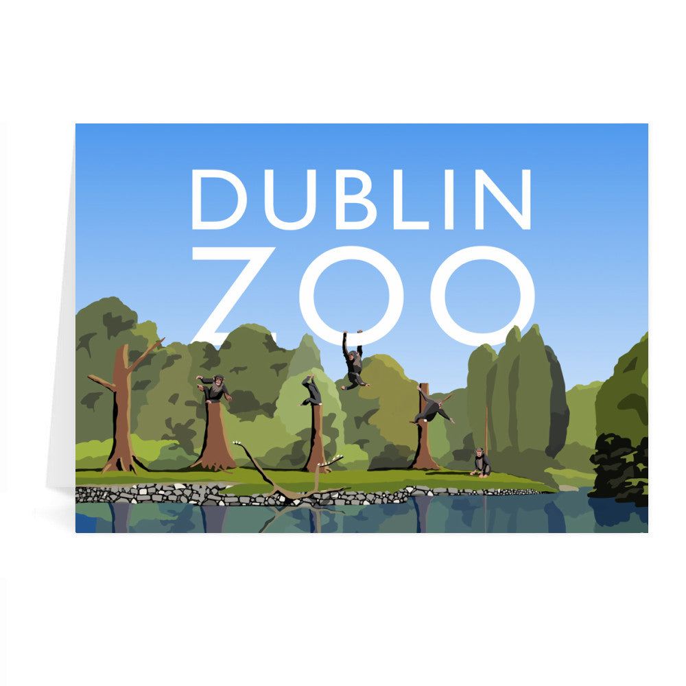 Dublin Zoo, Ireland Greeting Card 7x5