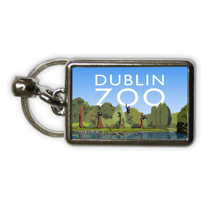 Dublin Zoo, Ireland Metal Keyring