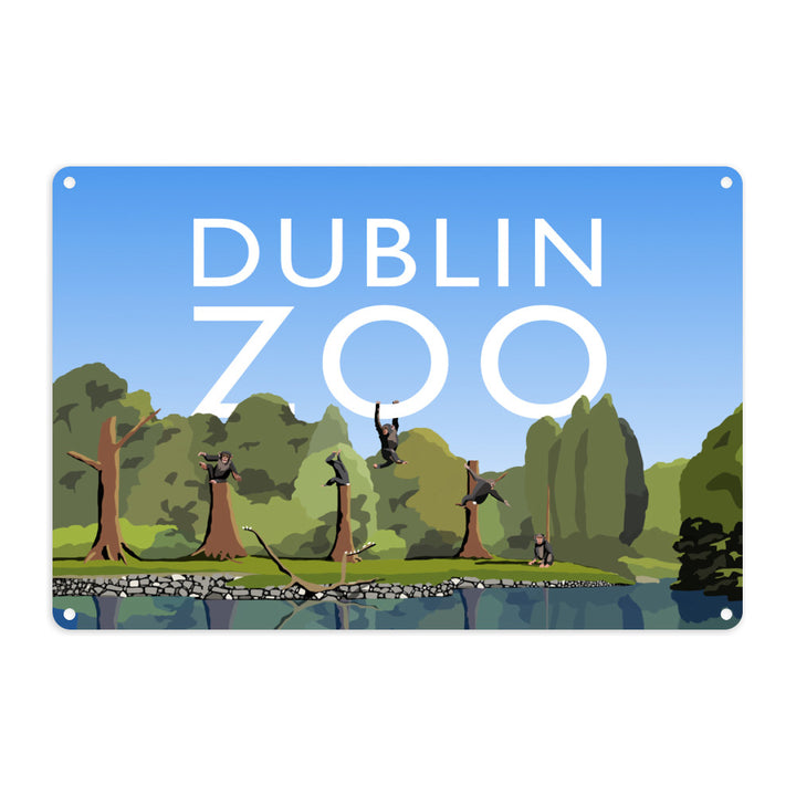 Dublin Zoo, Ireland Metal Sign