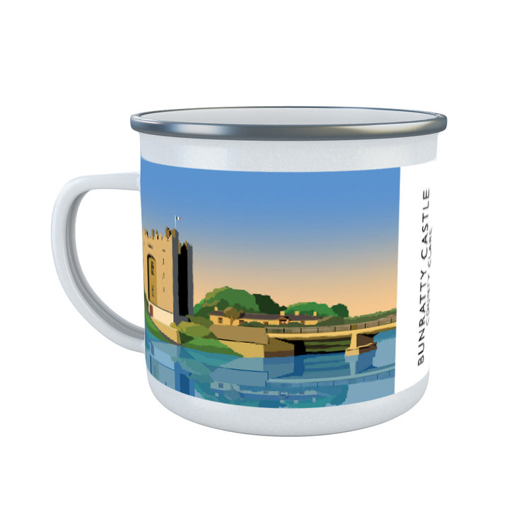 Bunbatty Castle, County Clare, Ireland Enamel Mug