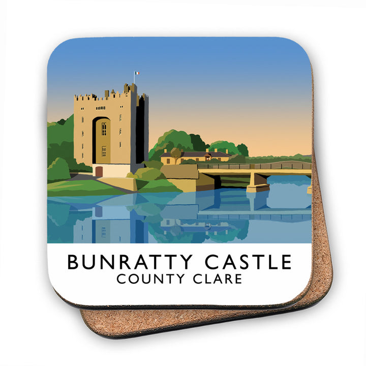 Bunbatty Castle, County Clare, Ireland MDF Coaster