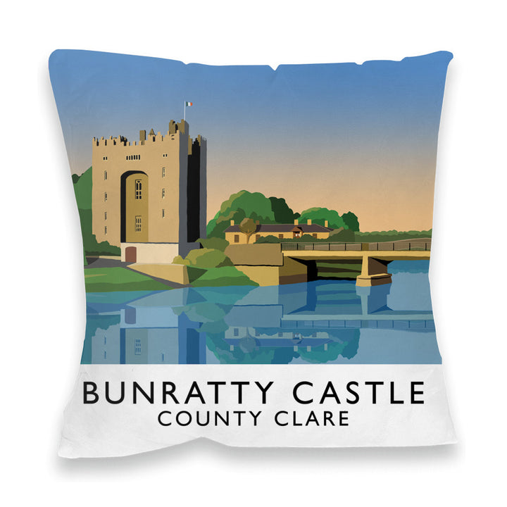 Bunbatty Castle, County Clare, Ireland Fibre Filled Cushion