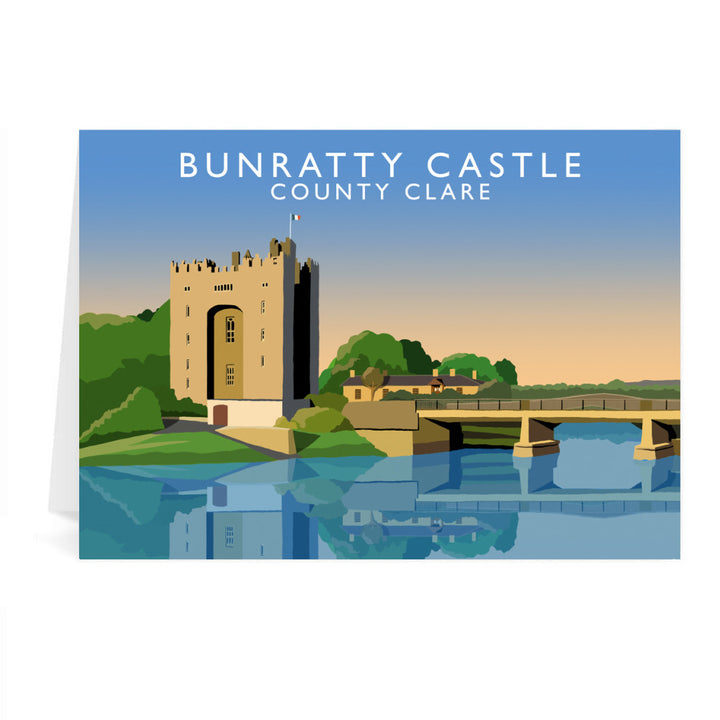 Bunbatty Castle, County Clare, Ireland Greeting Card 7x5