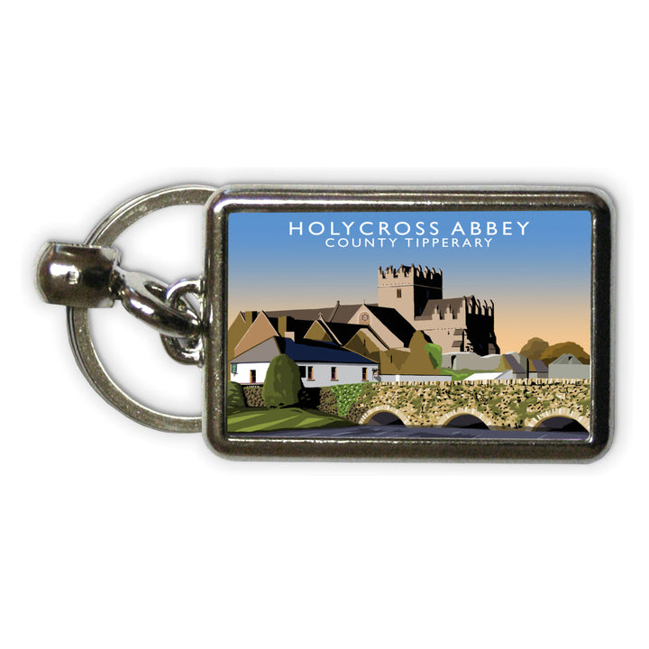 Holycross Abbey, County Tipperary, Ireland Metal Keyring
