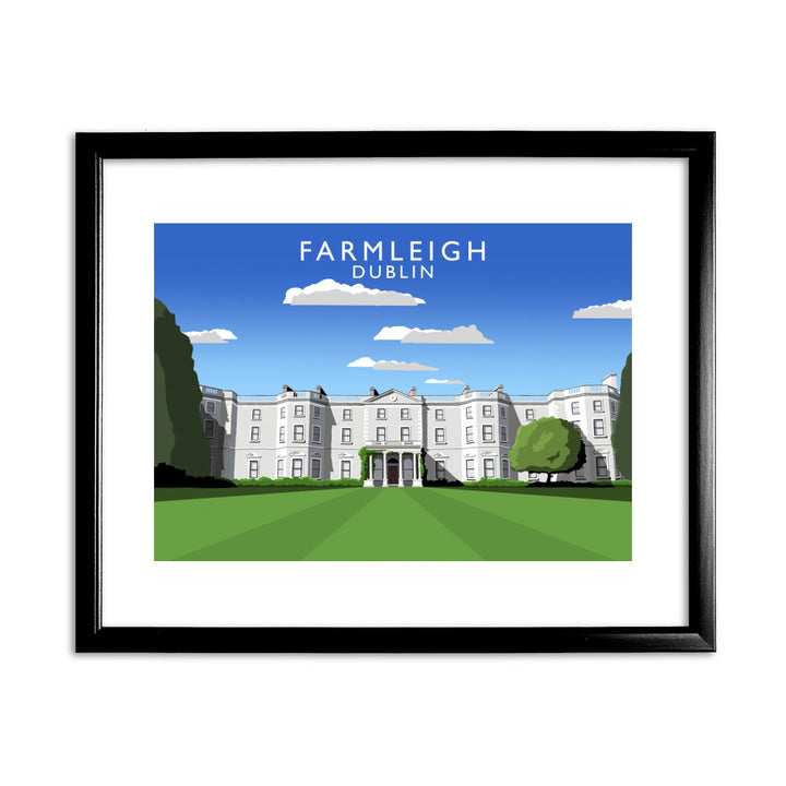 Farmleigh, Dublin, Ireland 11x14 Framed Print (Black)