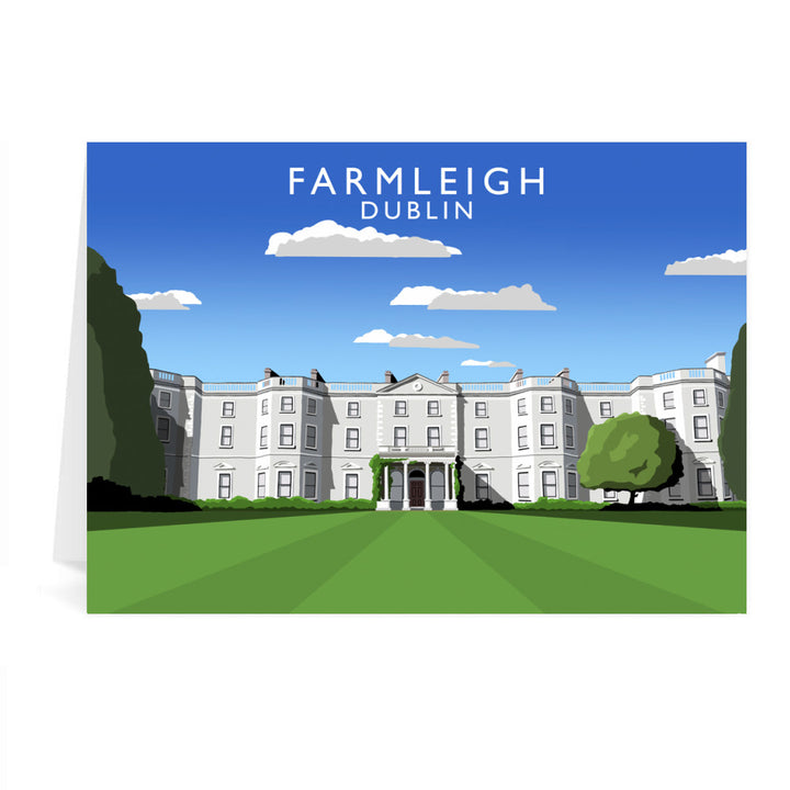 Farmleigh, Dublin, Ireland Greeting Card 7x5