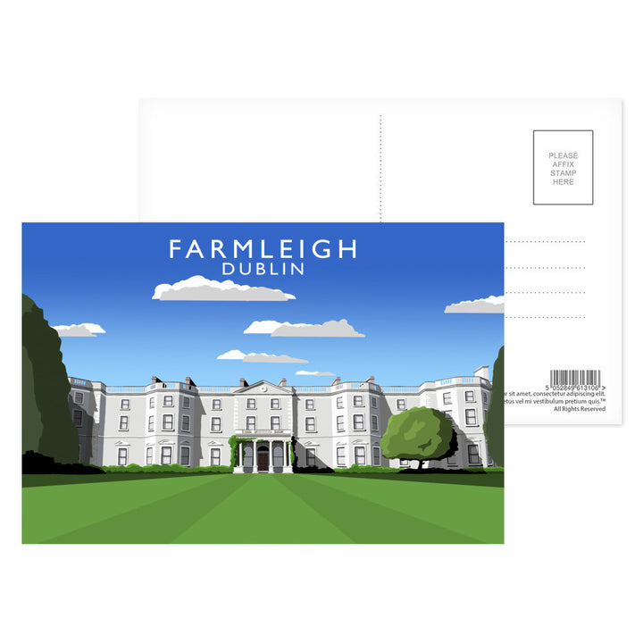 Farmleigh, Dublin, Ireland Postcard Pack