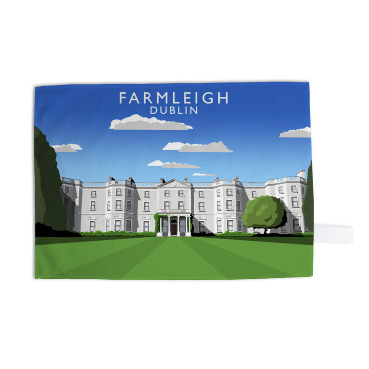 Farmleigh, Dublin, Ireland Tea Towel