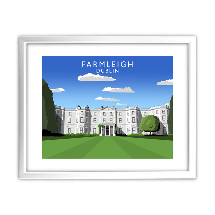 Farmleigh, Dublin, Ireland 11x14 Framed Print (White)