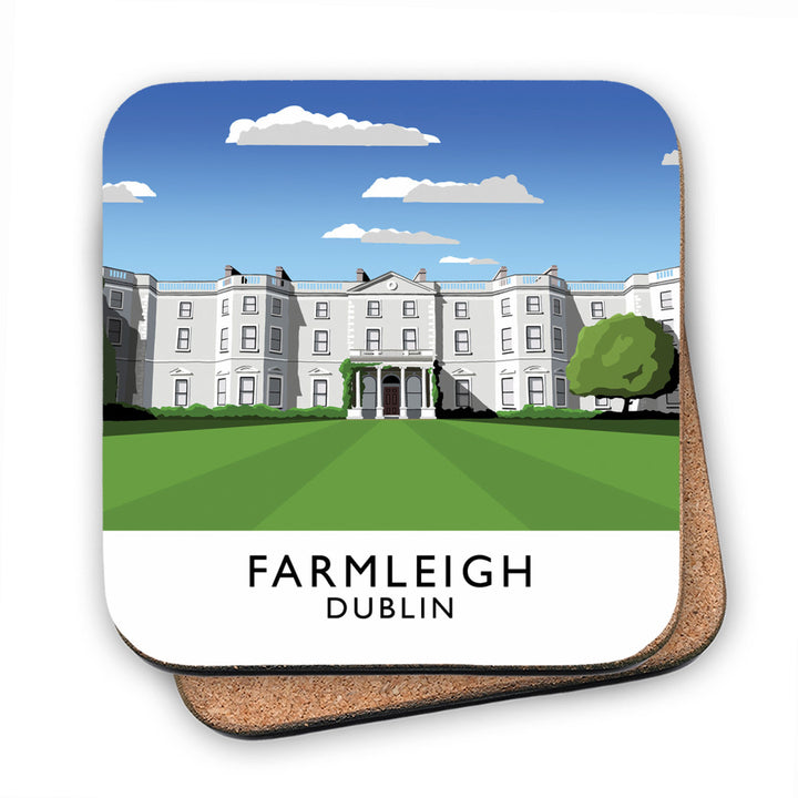 Farmleigh, Dublin, Ireland MDF Coaster