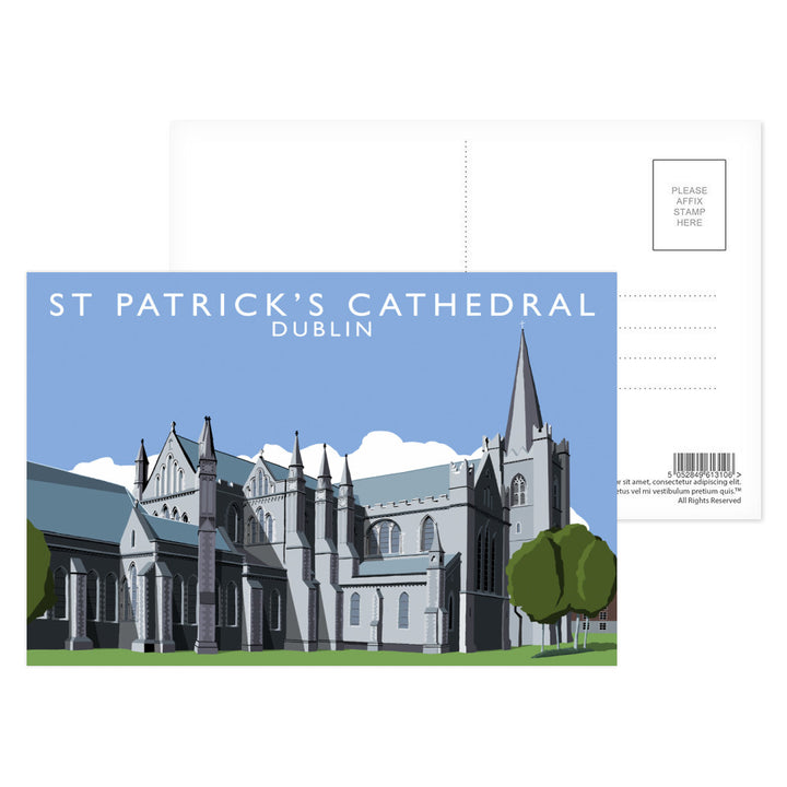 St Patrick's Cathedral, Dublin, Ireland Postcard Pack