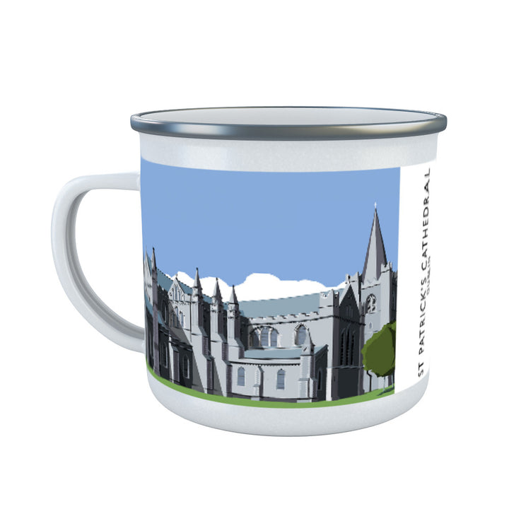St Patrick's Cathedral, Dublin, Ireland Enamel Mug