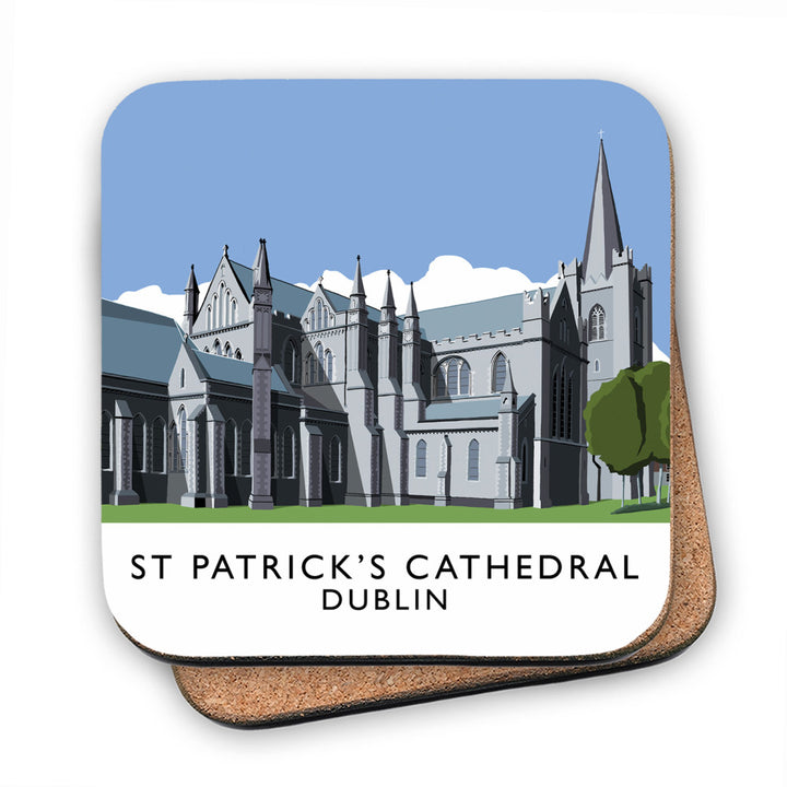 St Patrick's Cathedral, Dublin, Ireland MDF Coaster