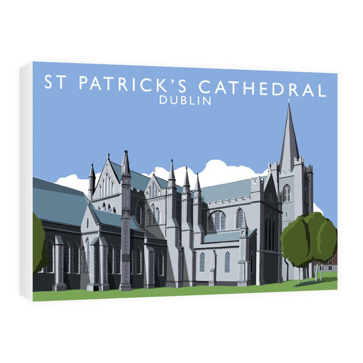 St Patrick's Cathedral, Dublin, Ireland 60cm x 80cm Canvas