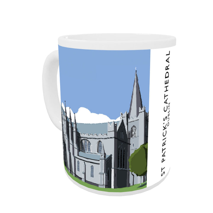 St Patrick's Cathedral, Dublin, Ireland Coloured Insert Mug
