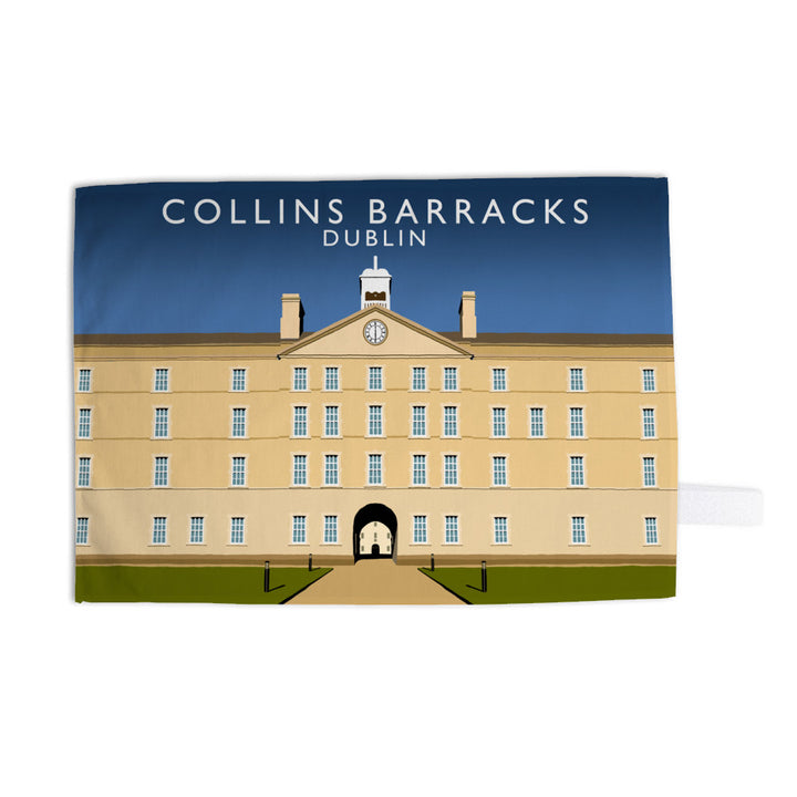 Collins Barracks, Dublin, Ireland Tea Towel