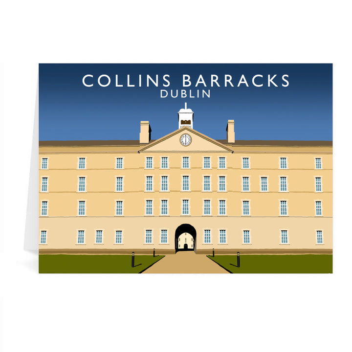 Collins Barracks, Dublin, Ireland Greeting Card 7x5