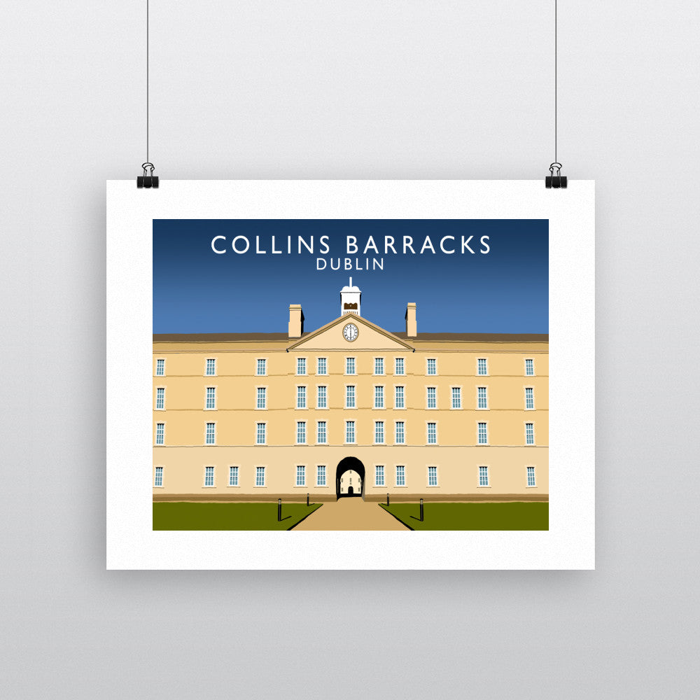 Collins Barracks, Dublin, Ireland 90x120cm Fine Art Print
