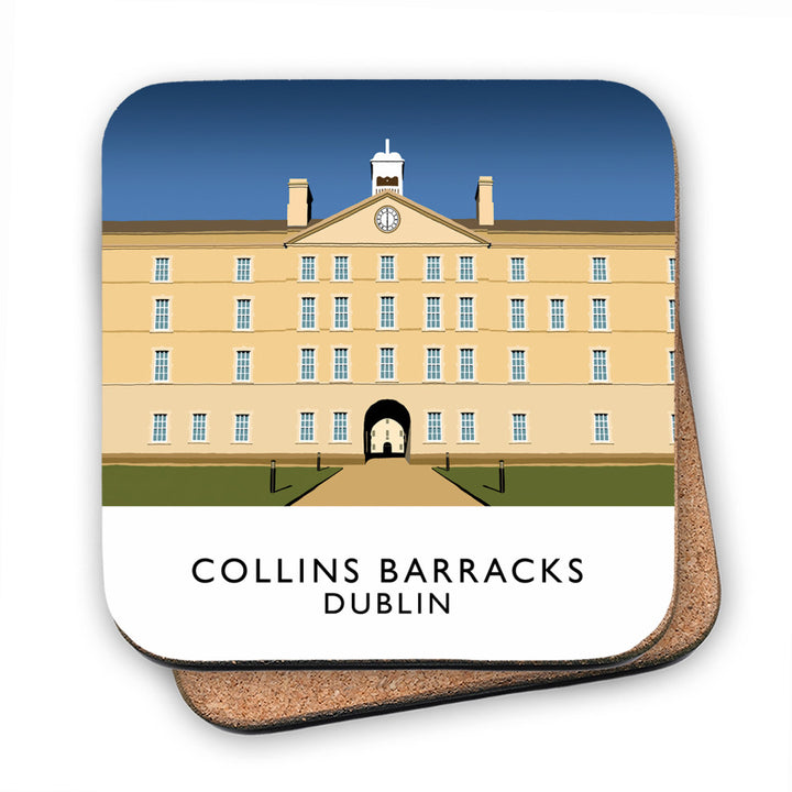 Collins Barracks, Dublin, Ireland MDF Coaster