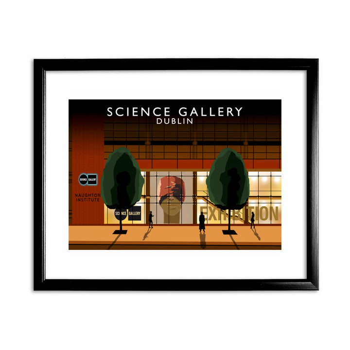 Science Gallery, Dublin, Ireland 11x14 Framed Print (Black)