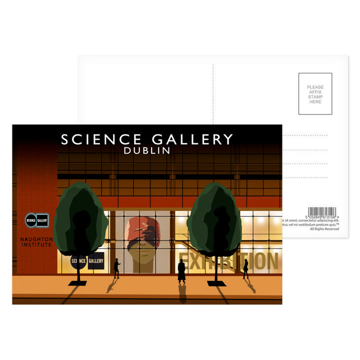 Science Gallery, Dublin, Ireland Postcard Pack