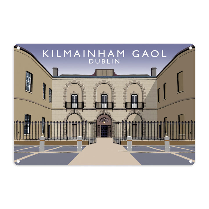 Kilmainham Gaol, Dublin, Ireland Metal Sign