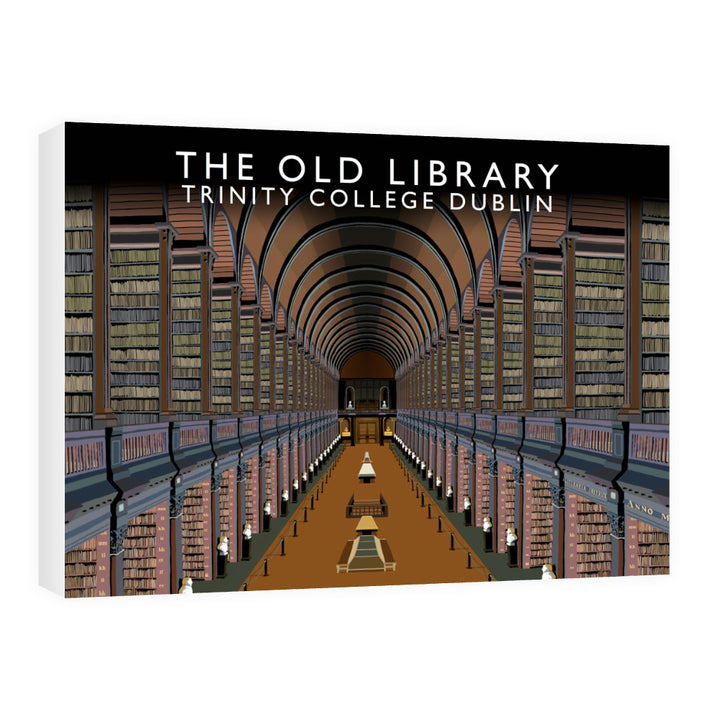 The Old Library, Trinity College, Dublin, Ireland 60cm x 80cm Canvas
