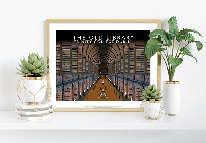 The Old Library, Trinity College, Dublin, Ireland - Art Print