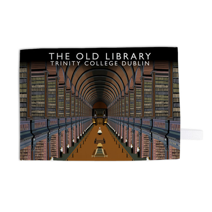The Old Library, Trinity College, Dublin, Ireland Tea Towel